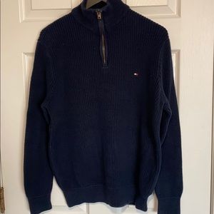Men’s Tommy Hilfiger Ribbed Knit Quarter Zip
